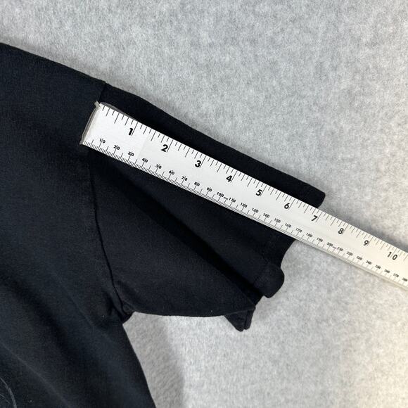 Vintage The Used Band Womens M Rare Black Rose Emo Screamo Metalcore Pop Punk - Picture 7 of 9